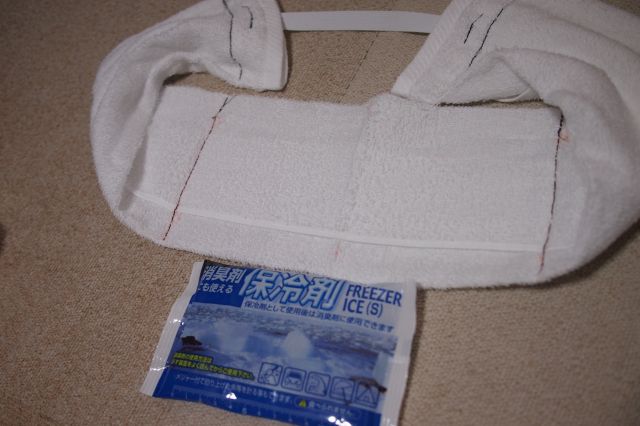 ネッククーラーの作り方